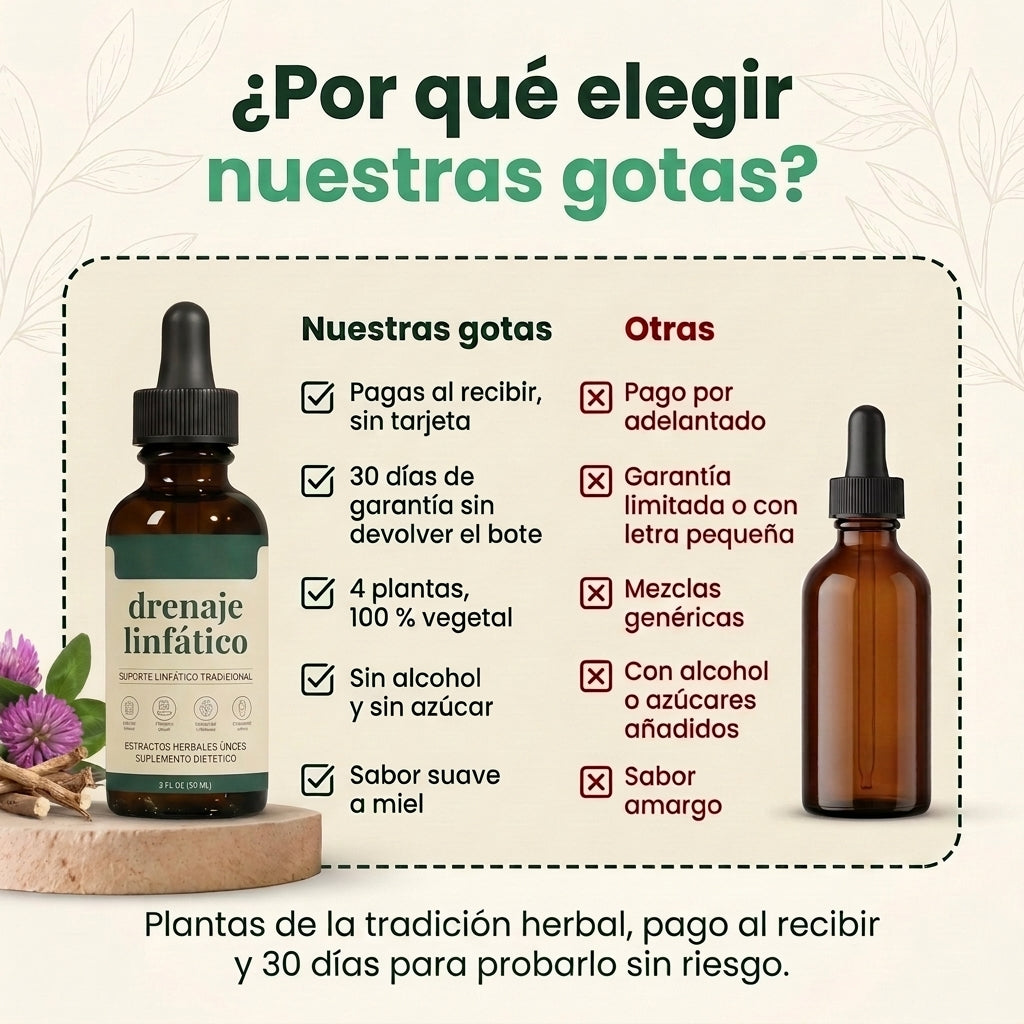 Gotas Naturales –– Drenaje Linfático