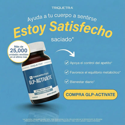 Controla tu apetito. Activa tu metabolismo.