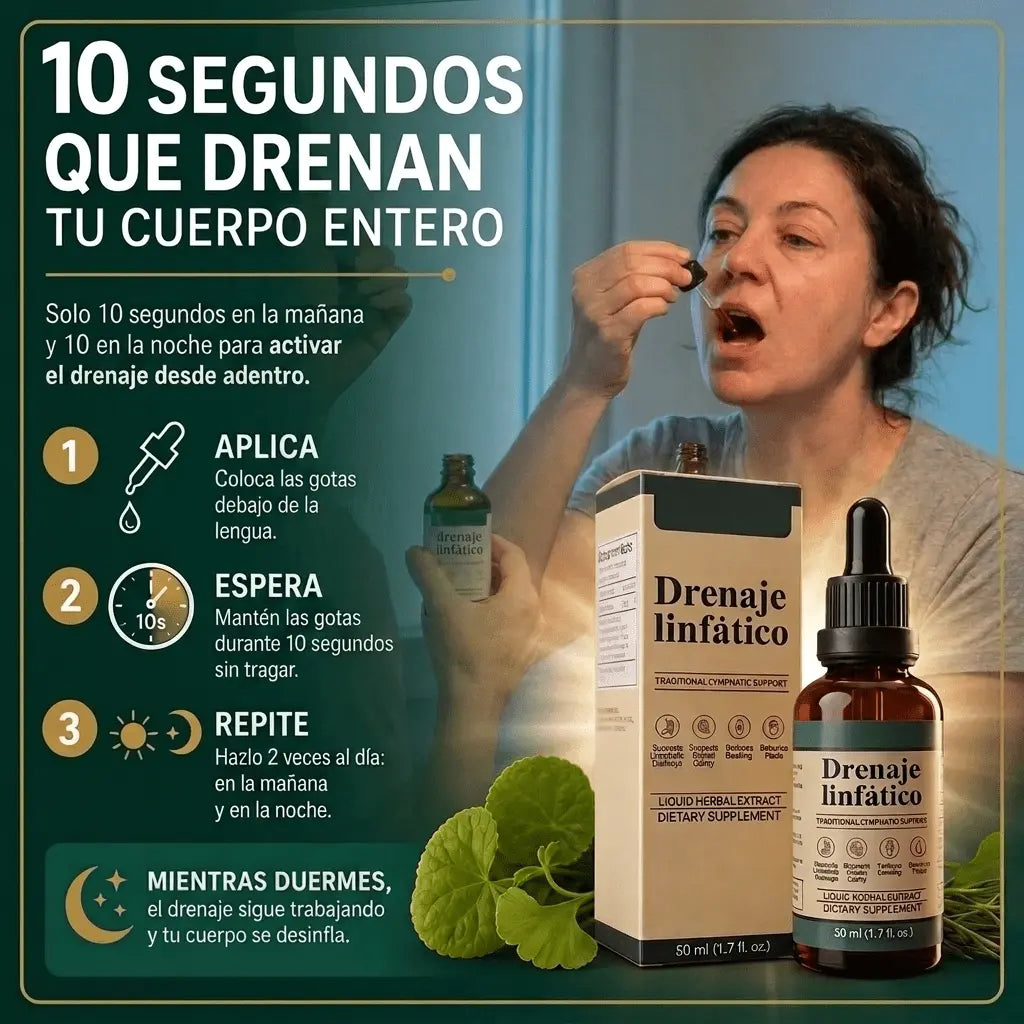 Gotas Naturales –– Drenaje Linfático