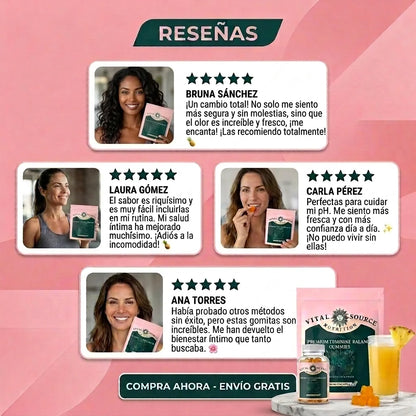 Gominolas de Bienestar Intimo